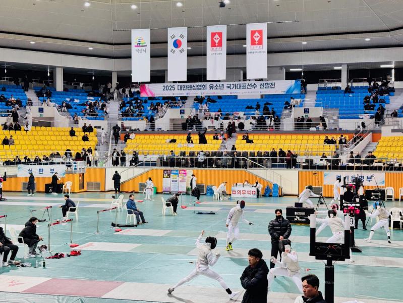 펜싱 최강자 가린다…익산서 국가대표 선발대회 개최